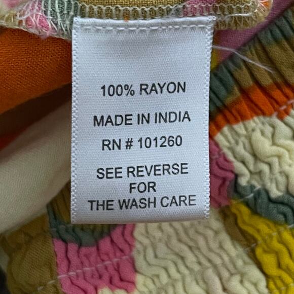 True Destination Resort Wear Bohemian Retro Flare Pants Wide Leg Size Medium - Picture 6 of 10